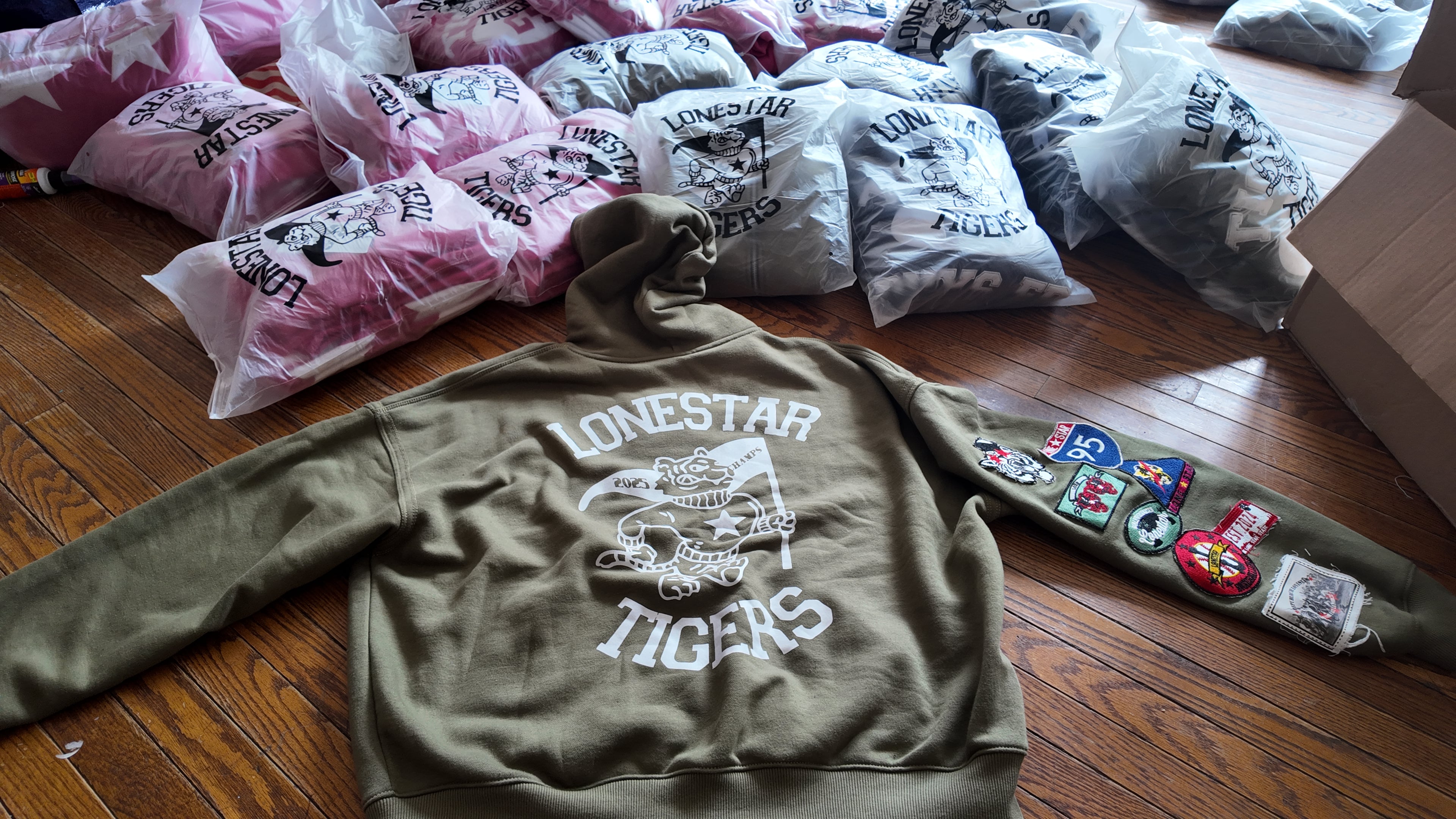 'Lonestar Tigers Alumni Set' - Zip-up Hoodie