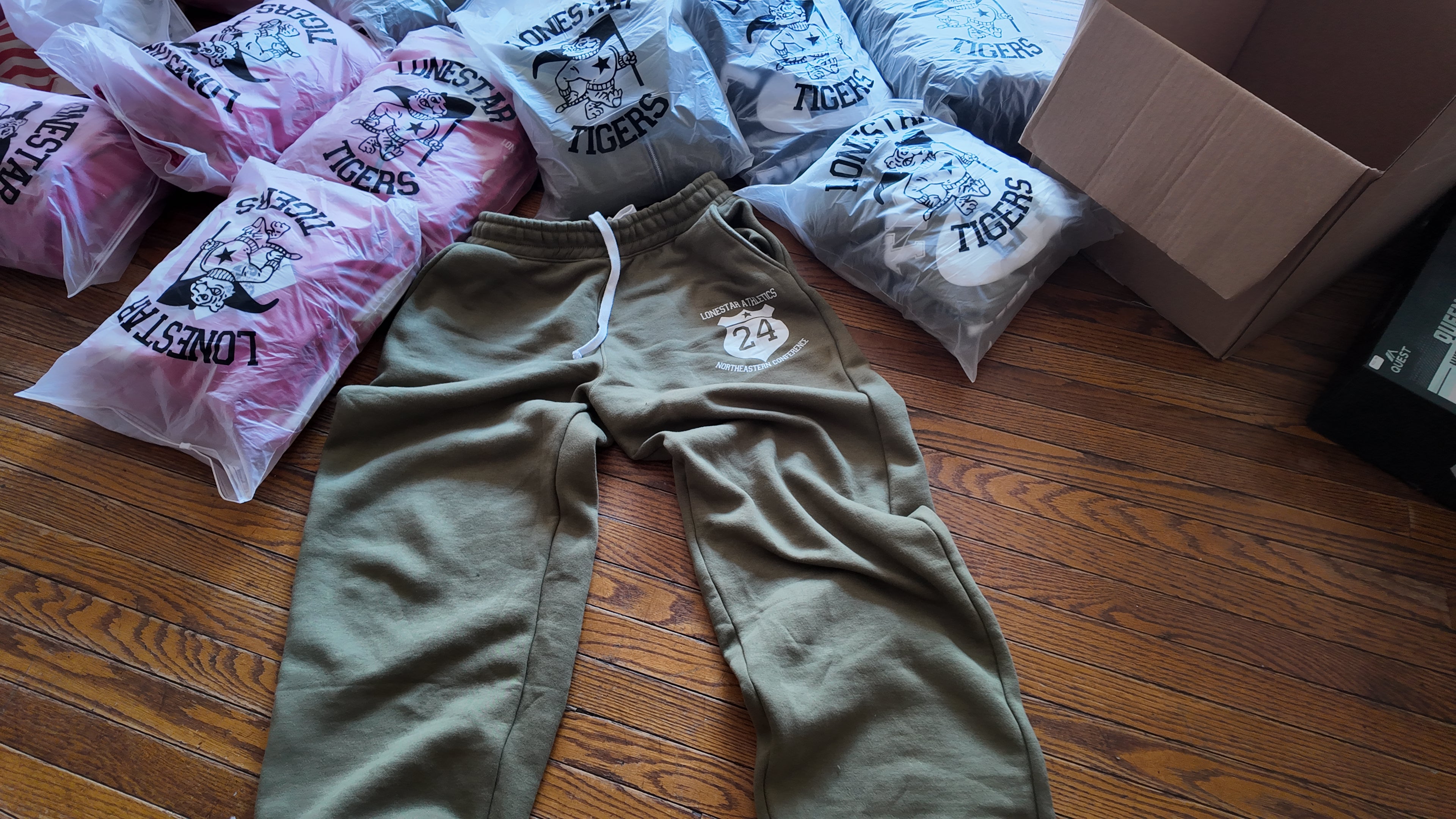 'Lonestar Tigers Alumni Set' - Wide-leg Sweatpants