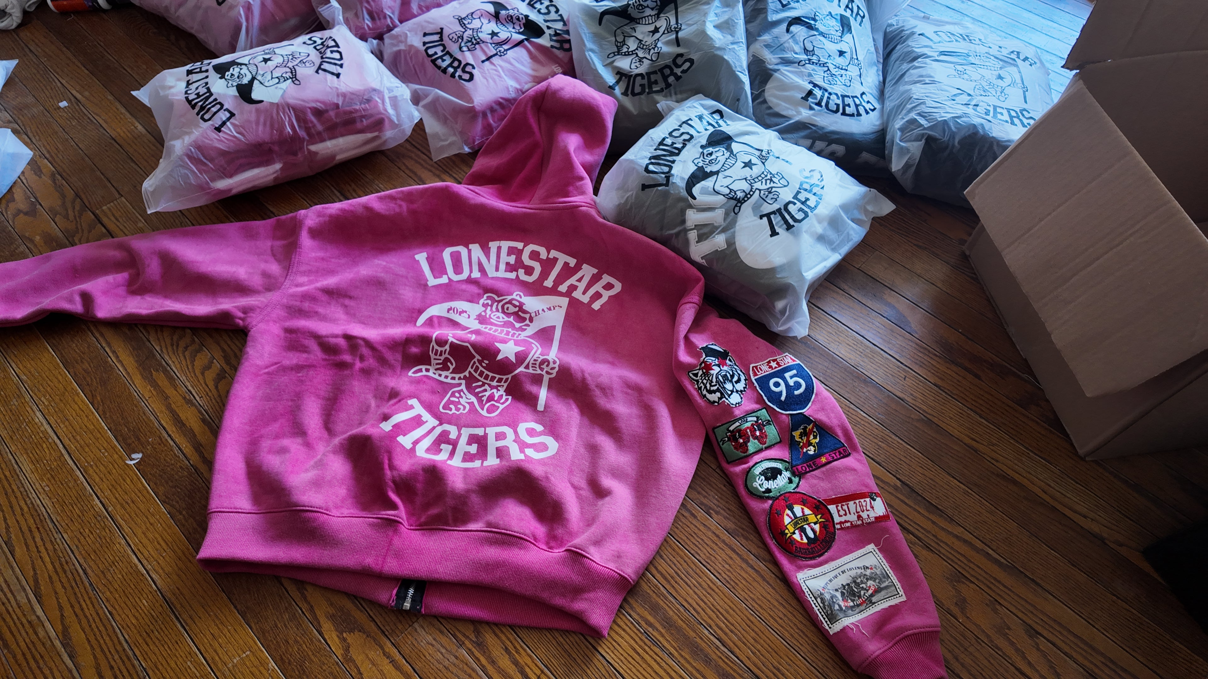 'Lonestar Tigers Alumni Set' - Zip-up Hoodie